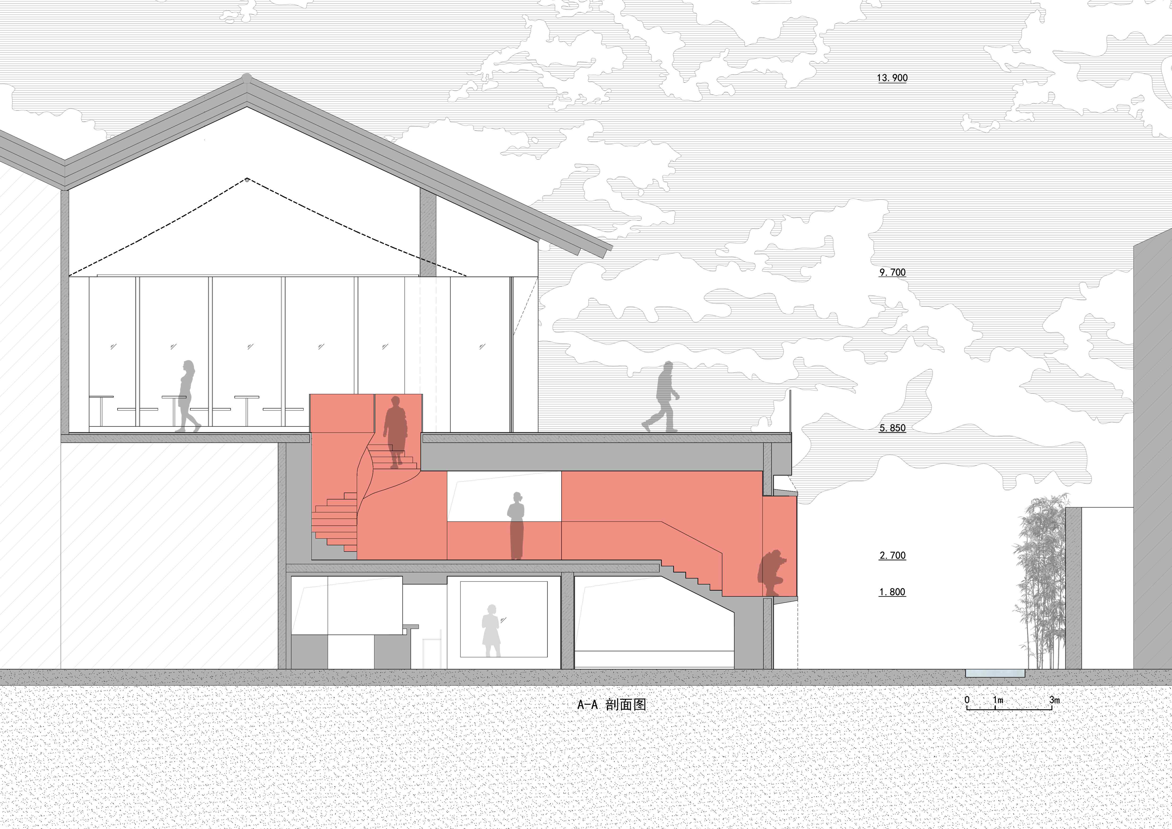 成都武侠风甜品店，双层立面拍照空间-62