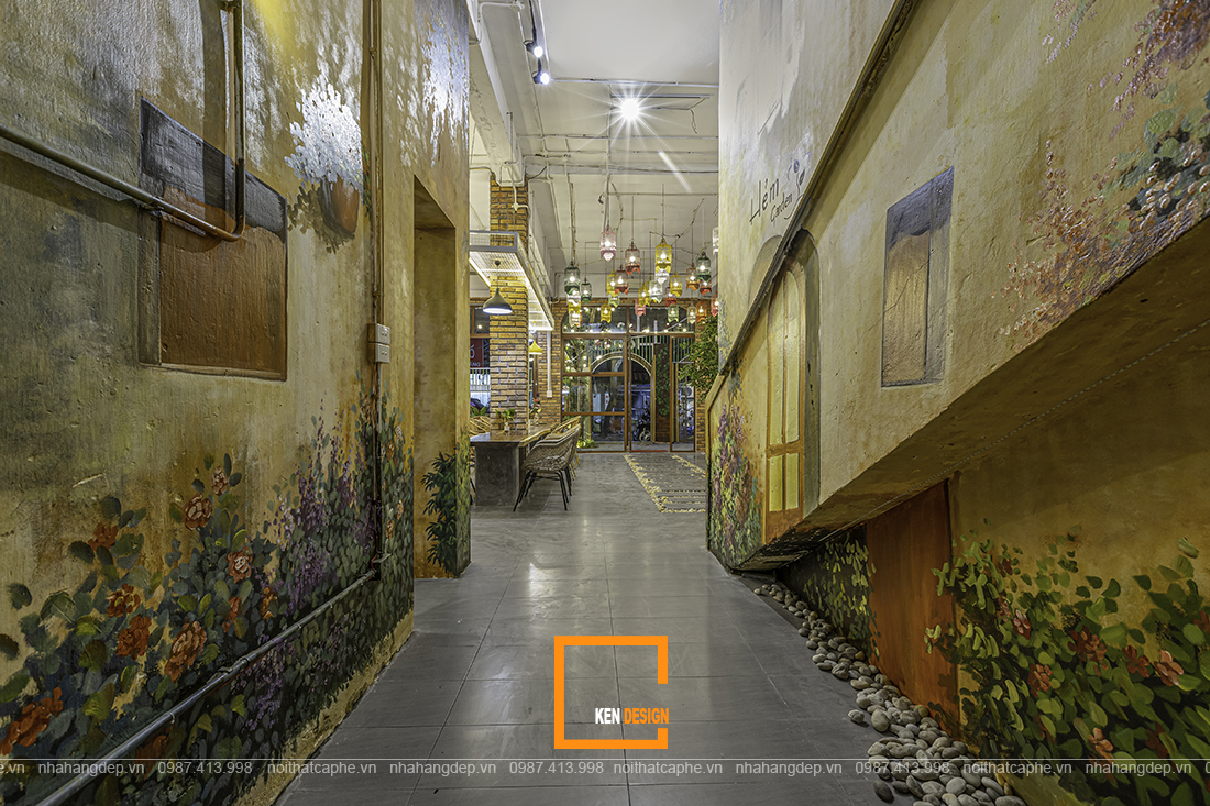 Hẻm咖啡馆装修施工项目丨越南河内丨KenDesign-57