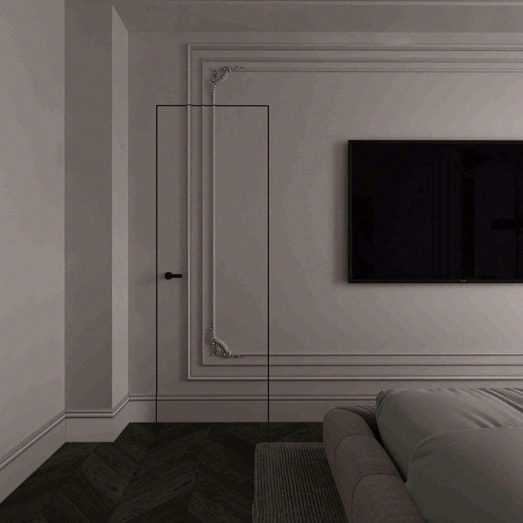 Neoclassical Bedroom Design - White City 2024-9