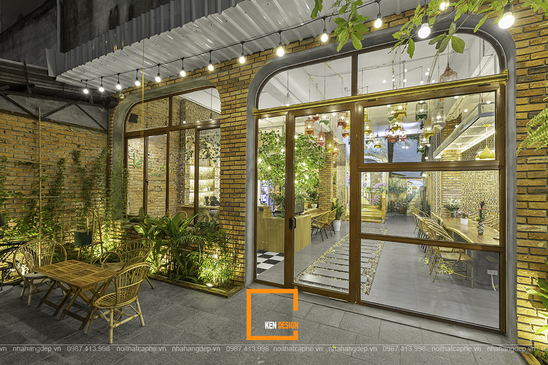 Hẻm咖啡馆装修施工项目丨越南河内丨KenDesign-40