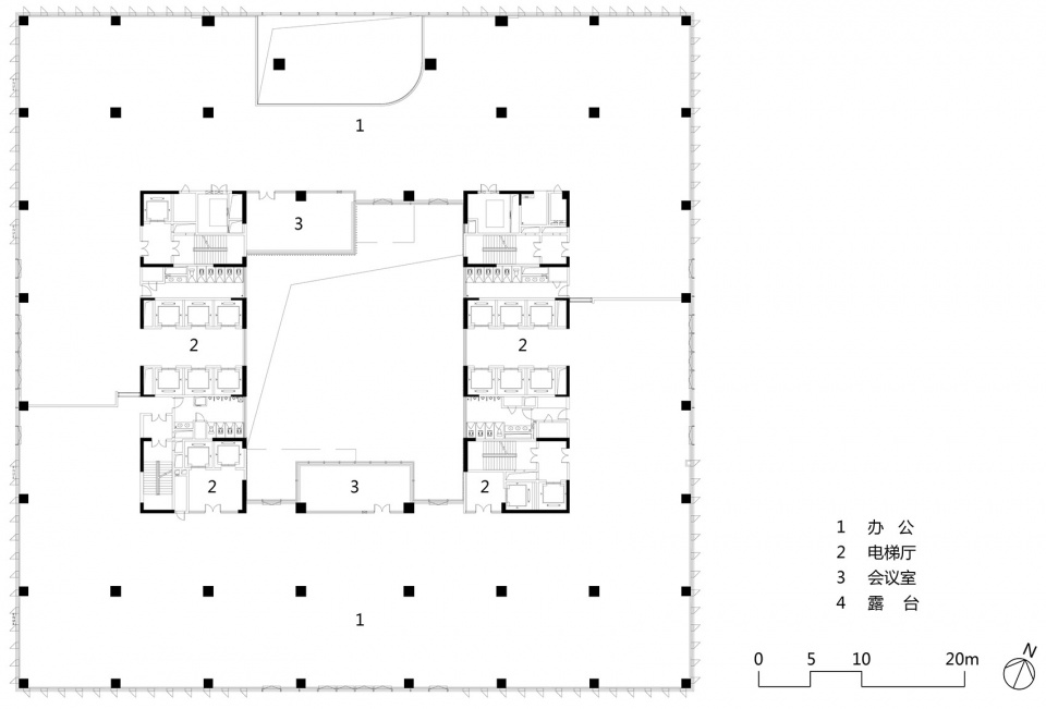 济南国家重型汽车工程技术研究中心 | 极简悬浮体量，激发创新之心-66