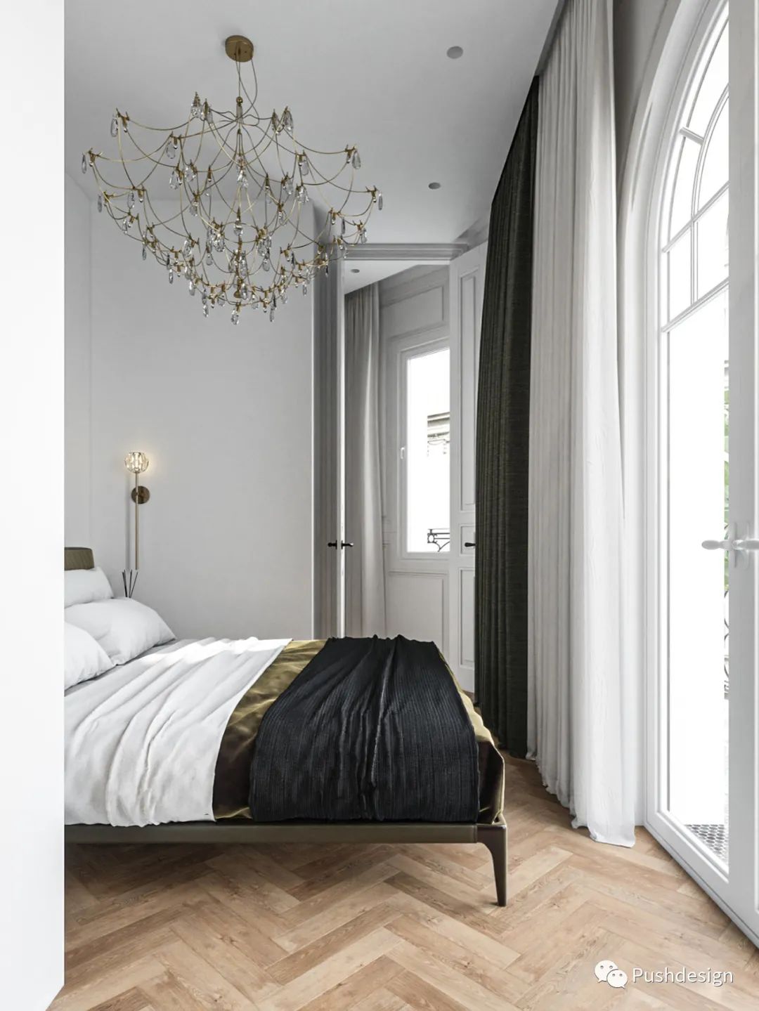 简约轻奢生活艺术空间设计丨璞石建筑空间-10