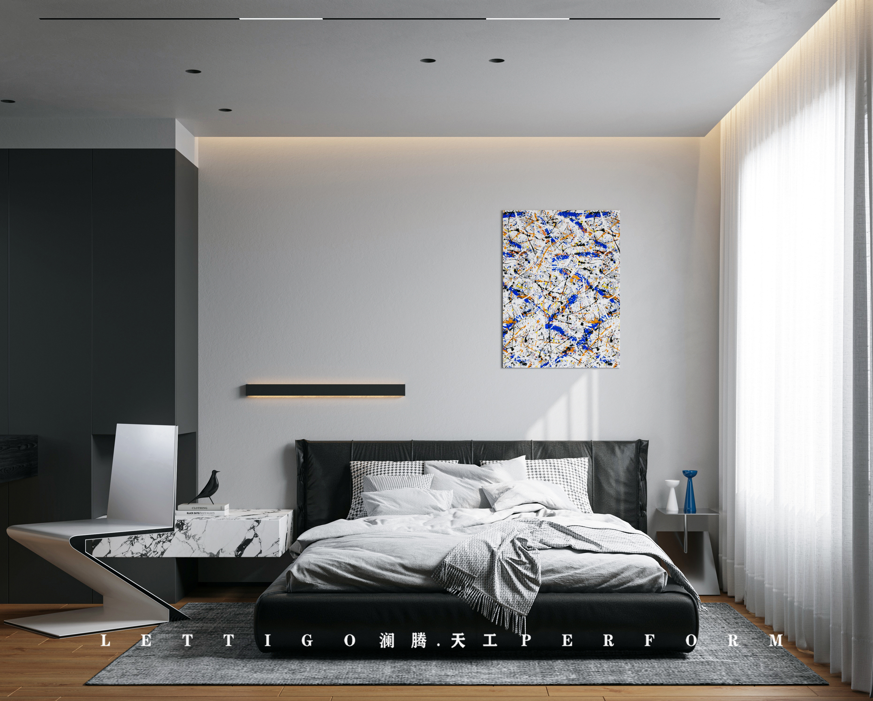 现代极简黑白系列-9