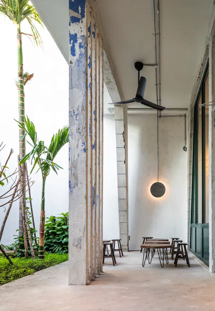 越南西贡可持续建筑咖啡店丨T3 Architects-32