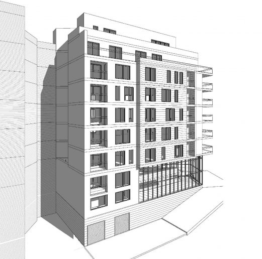 Central Gardena附近4000平角形建筑项目丨Arhitekta 7,Inka Studio-56