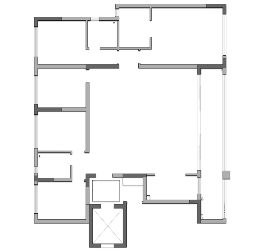 高级灰的温柔魅力|壹号半岛165㎡现代简约之家丨中国重庆丨KD室内设计事务所-16