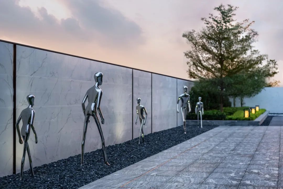 《归心》·广州信达珺悦蓝庭景观设计丨中国广州丨普邦设计-39