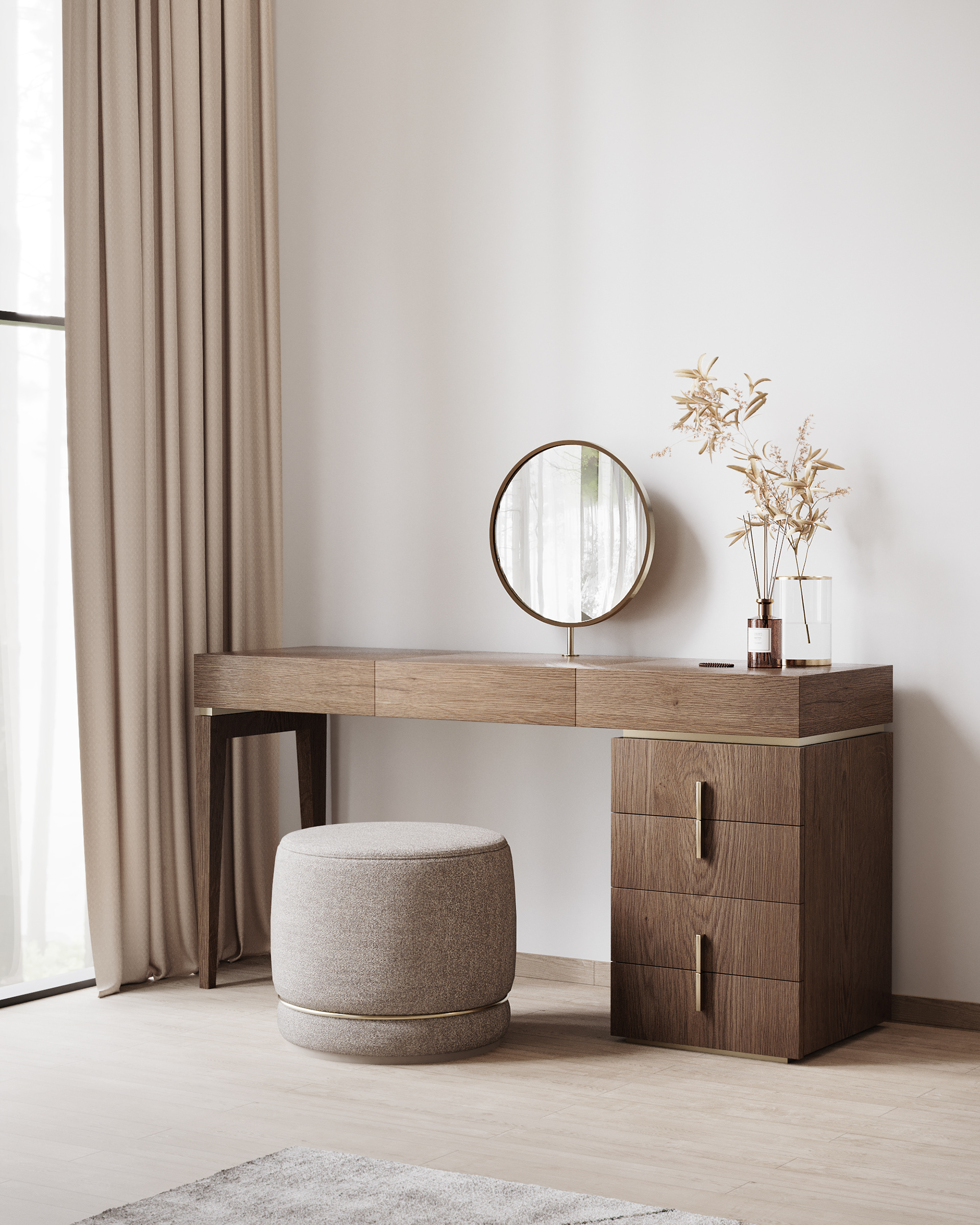 安娜·罗克室内设计公司打造的卧室-3