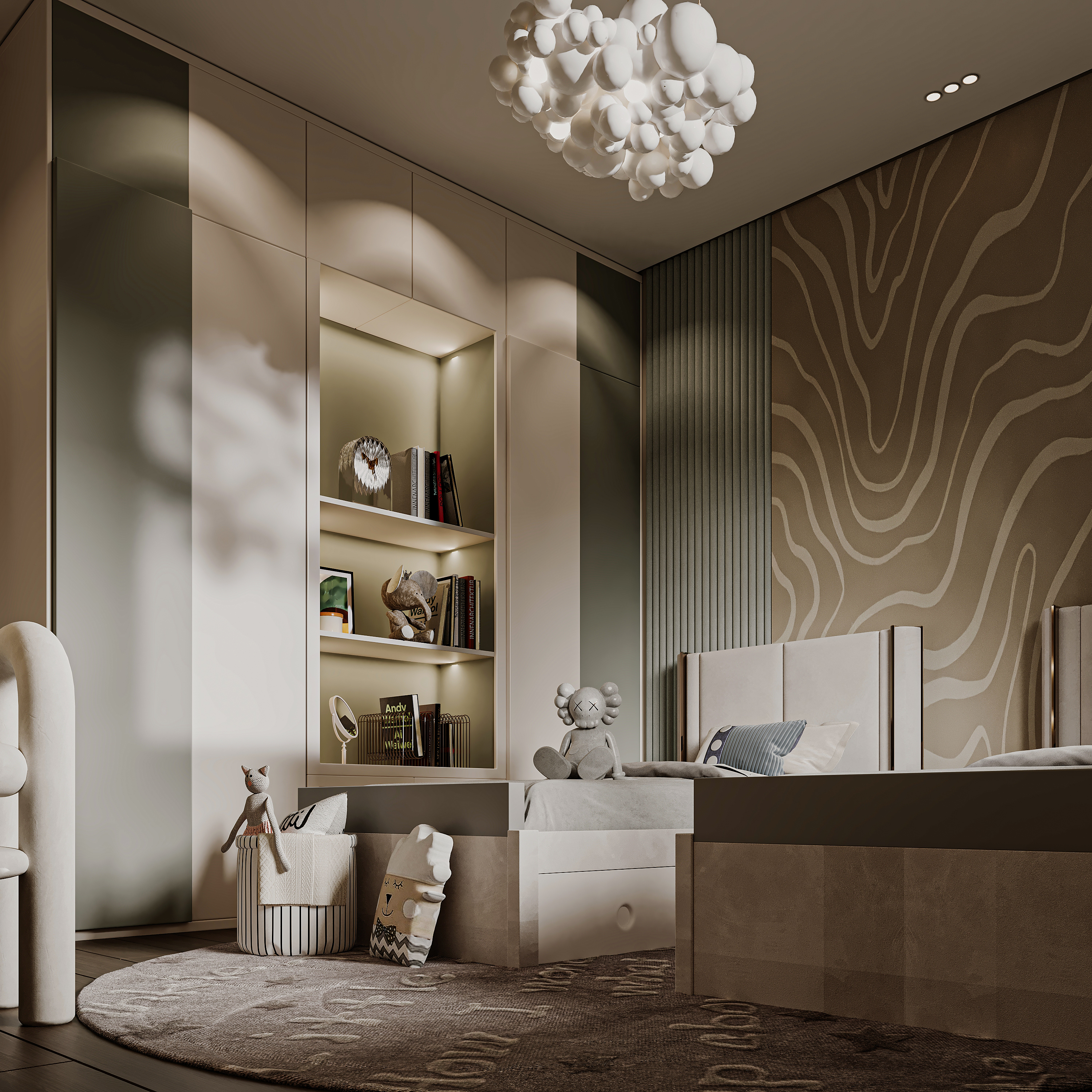 儿童房室内设计丨KT_DESIGN STUDIO-17