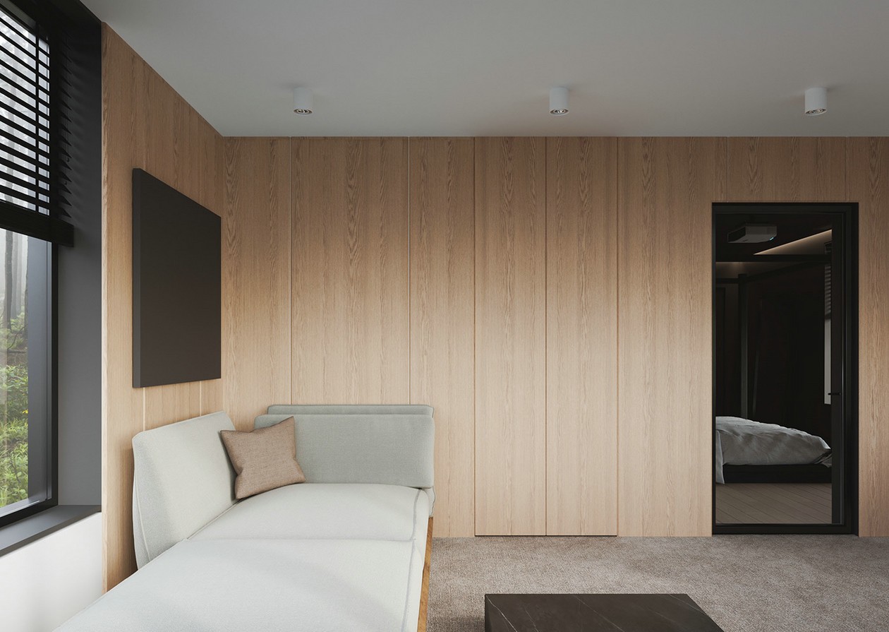 高级黑色系公寓设计-15