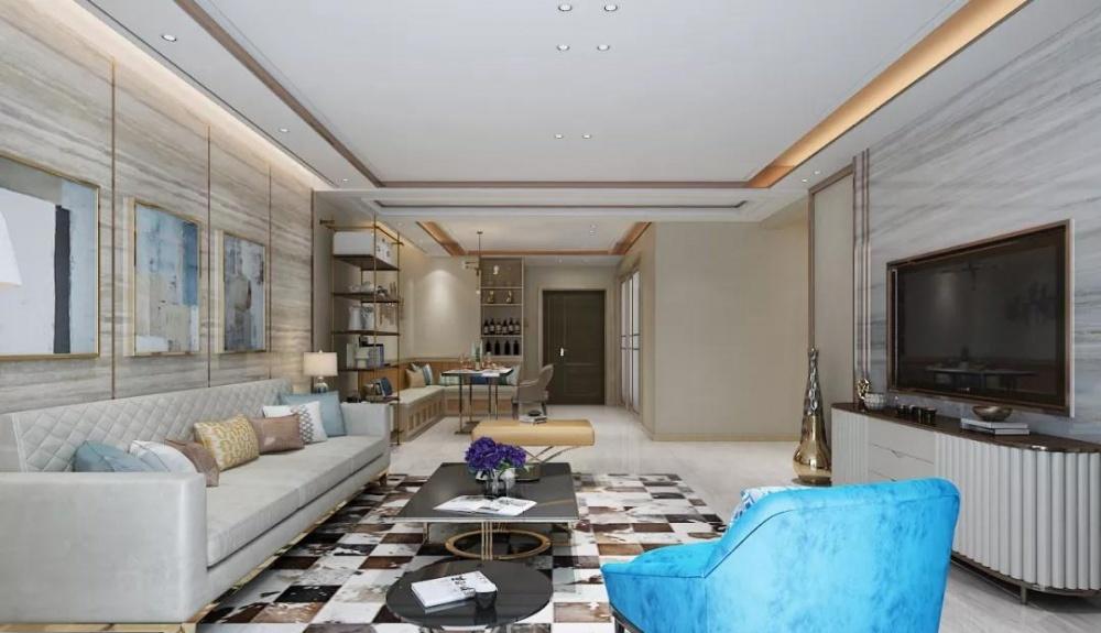 简约轻奢,释放空间无限可能-4