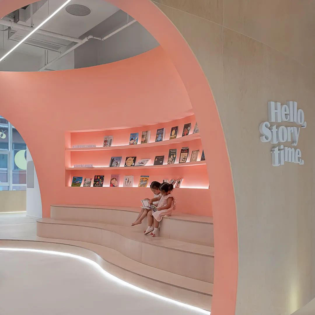 童话世界的大门 | 壹所设计工作室的幼儿阅读空间-34