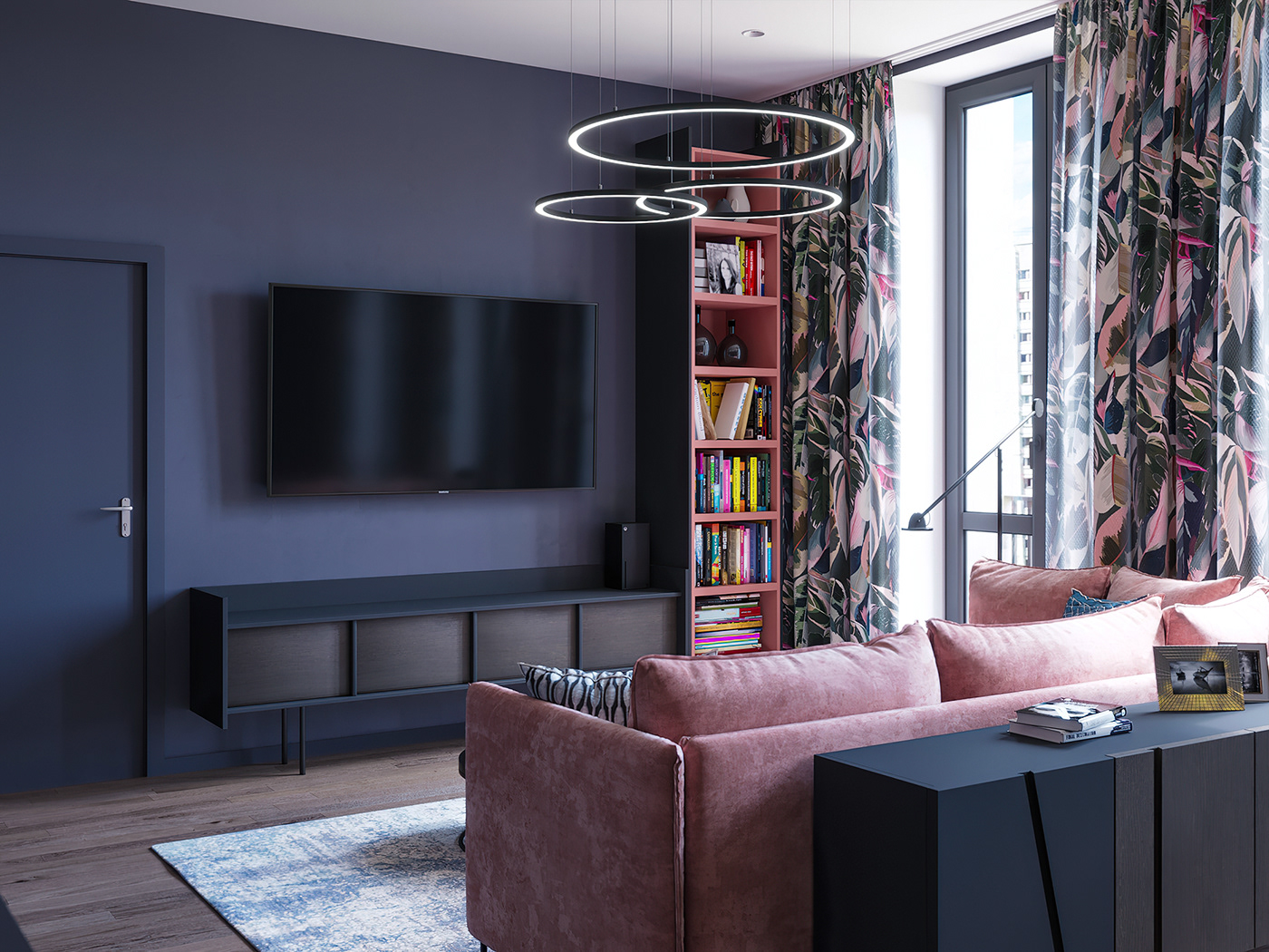 Anastasiya Gushchina丨平层丨Apartment in Moscow 76 m2. Design project.-5
