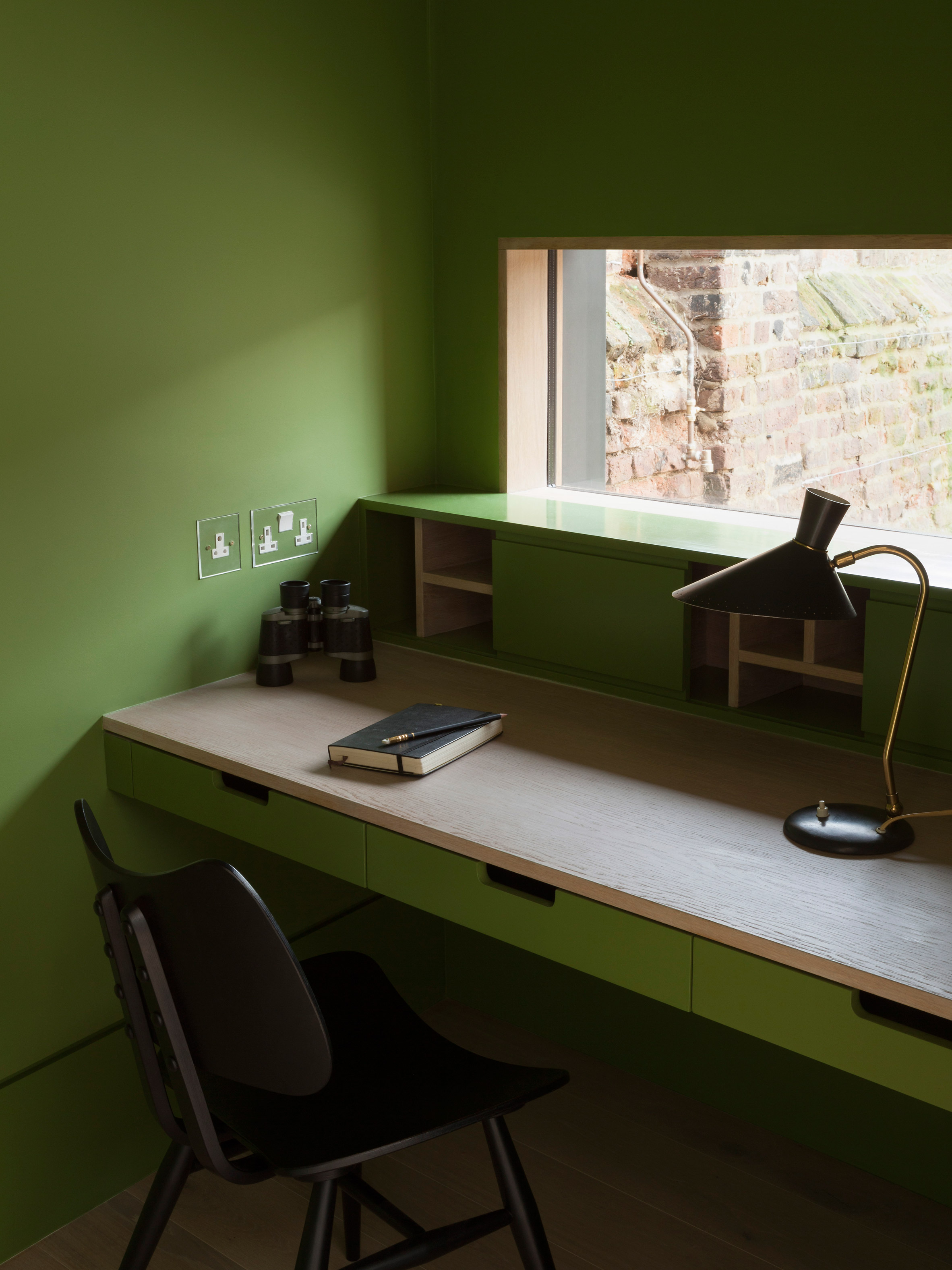 Laura Dewe Mathews creates spaces for birdwatching and painting in London home-20