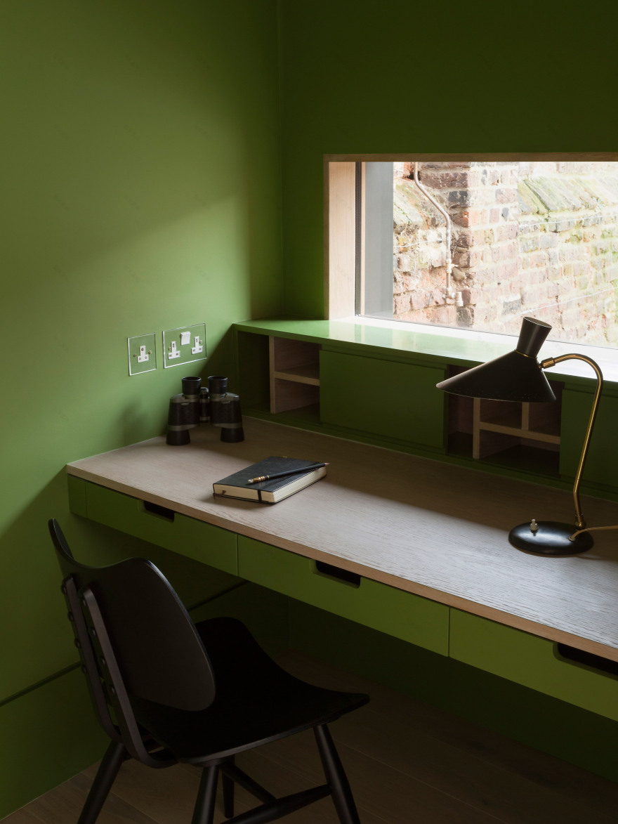 Laura Dewe Mathews creates spaces for birdwatching and painting in London home-20