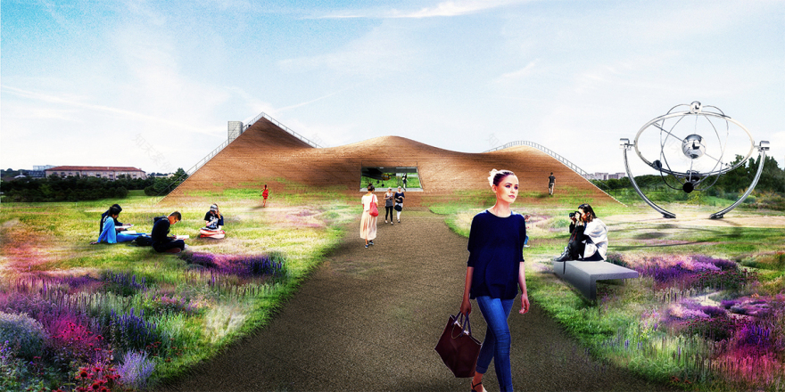 科学之岛 · 融入景观的科技文化中心-17