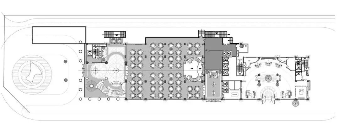 壹万平米法式宴会餐厅,极致浪漫的空间设计-17