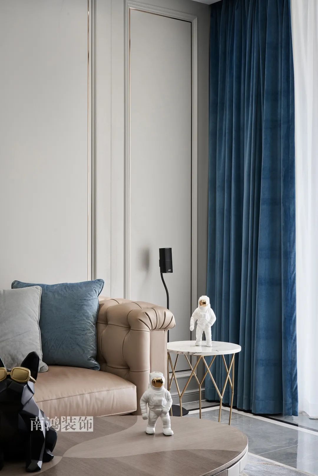 康城一品现代美式轻奢家居设计丨浙江南鸿装饰-34