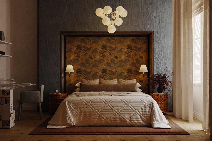 华沙老公寓楼内公寓丨波兰华沙-18