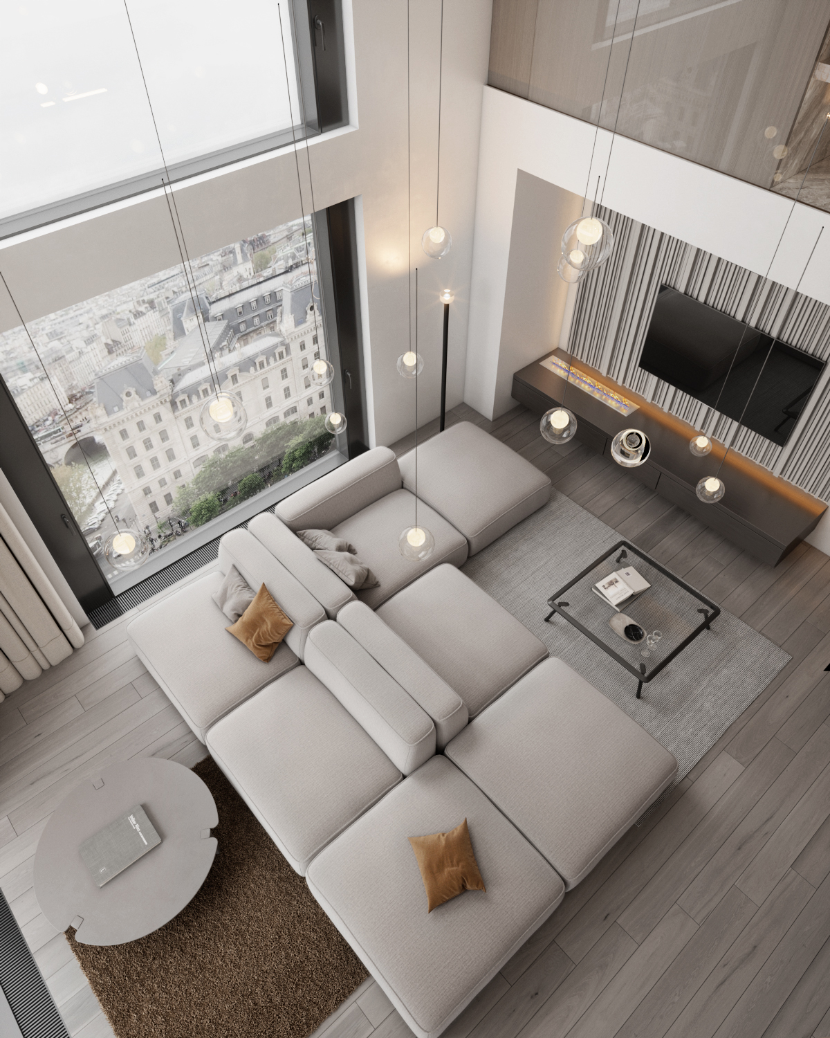 室内效果图，动画漫游。-13