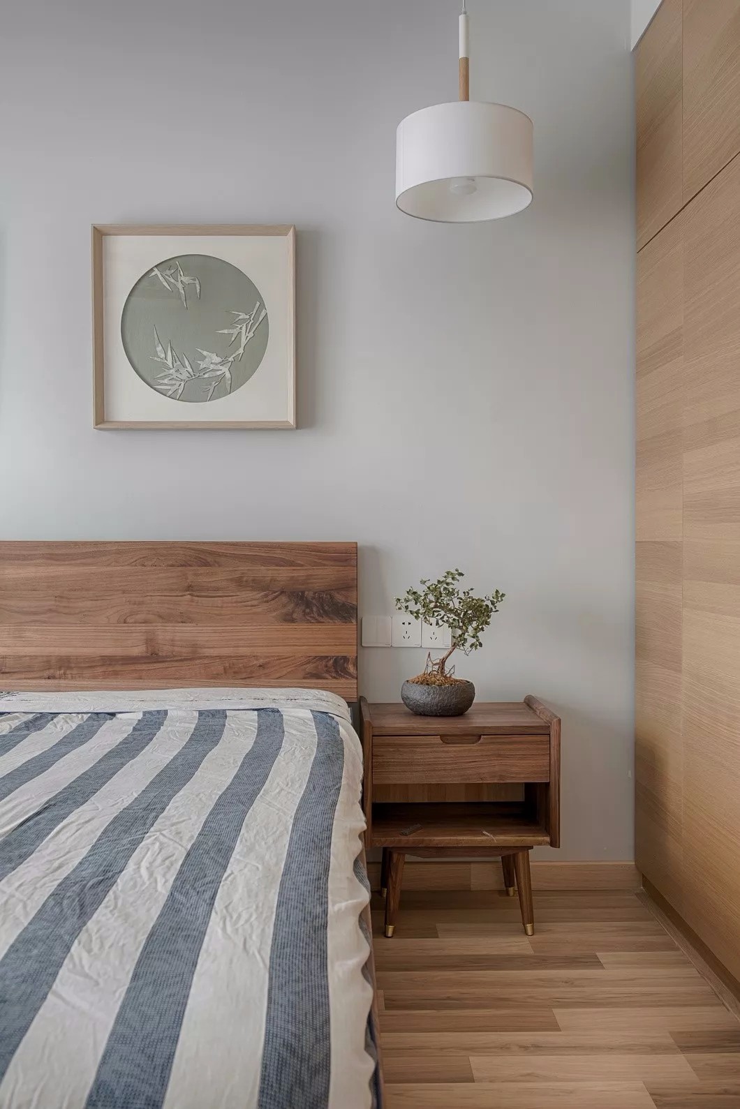 龙湖紫云台——108㎡原木风现代日式住宅  大可筑作设计-45