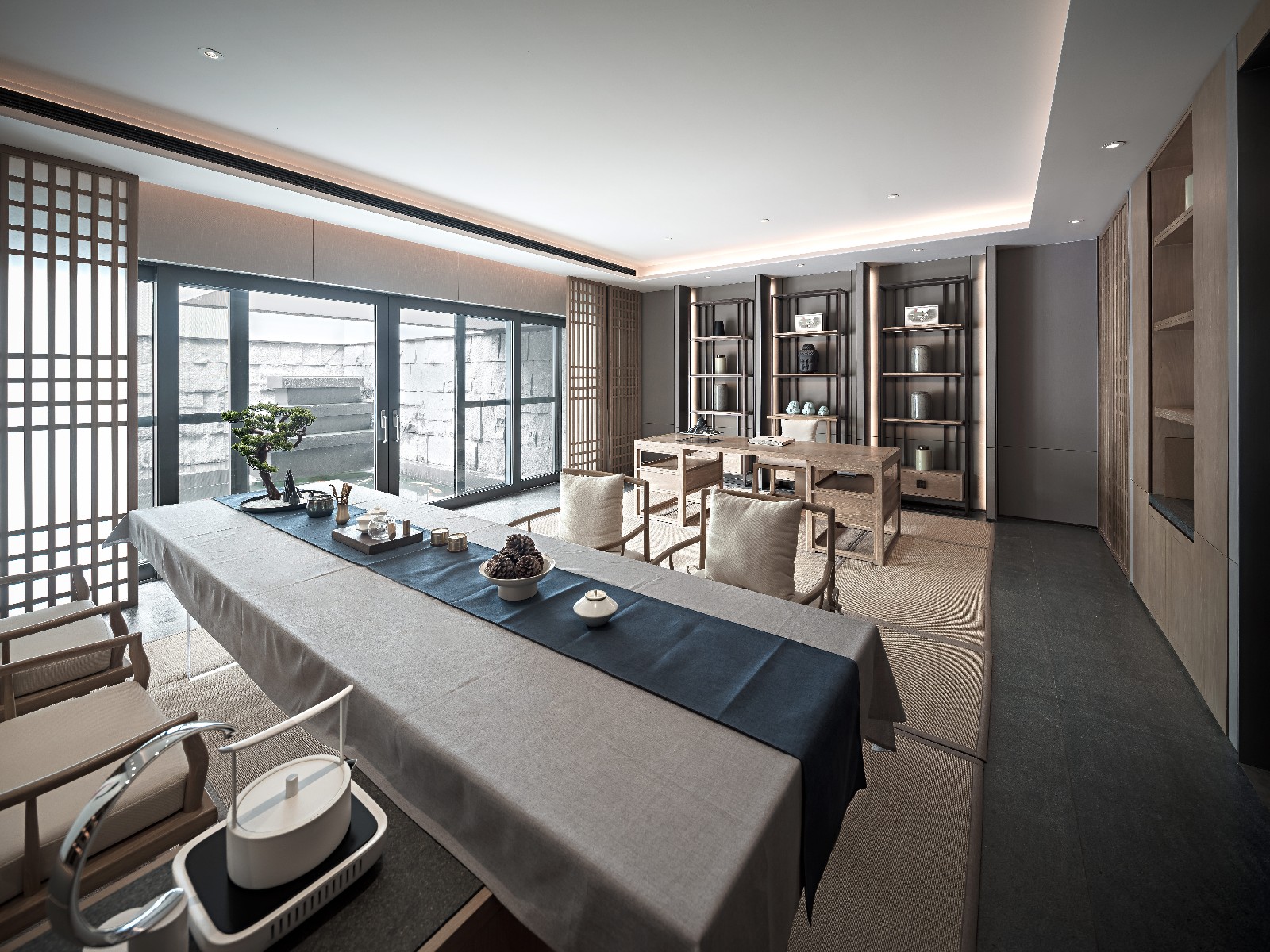 极简奢侈，融入生活的艺术——后海 6 层别墅设计-203