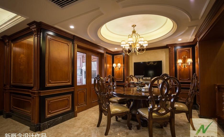 洛杉矶美式别墅的精致护墙板设计-46