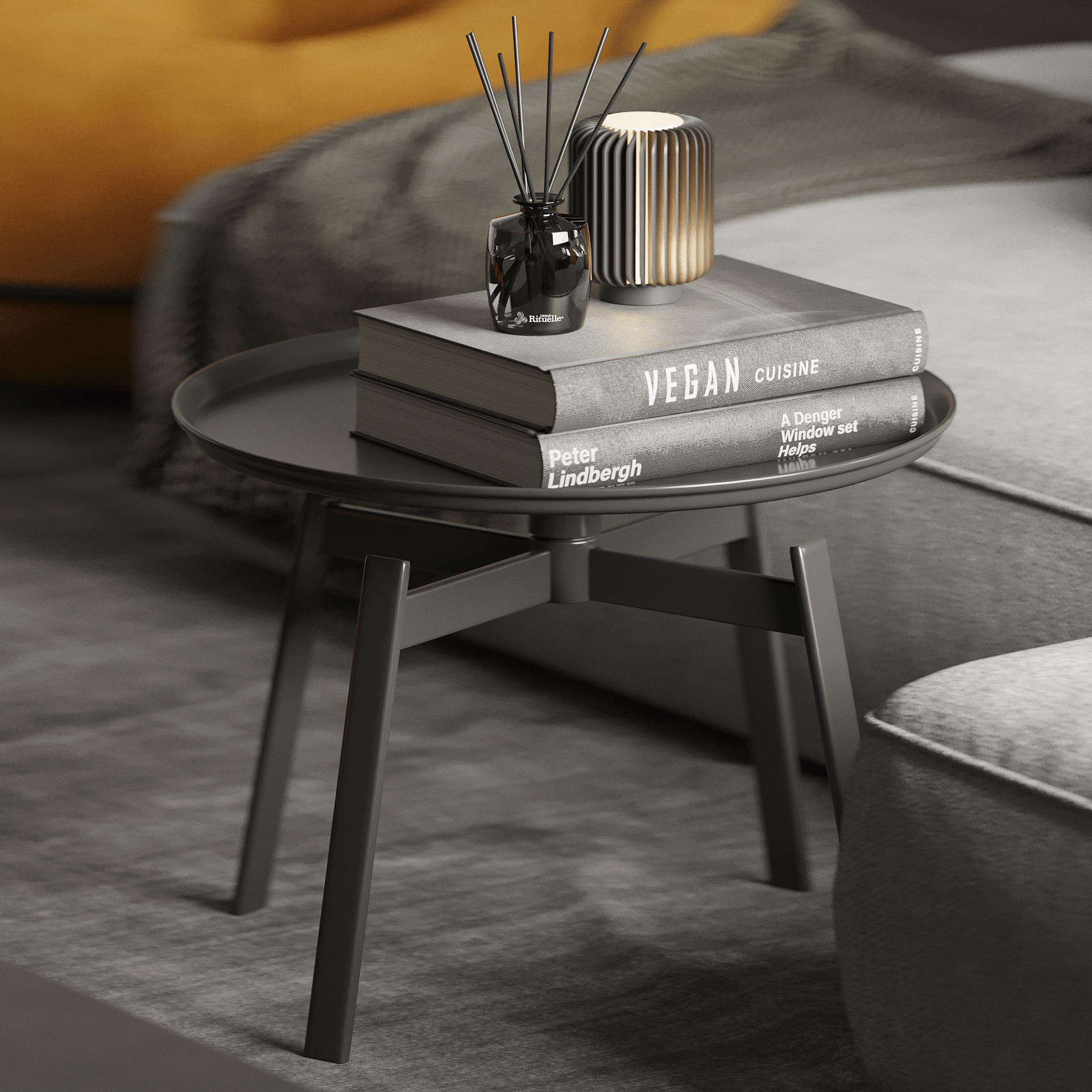 高级灰色系公寓设计 享受一片美好时光。-8