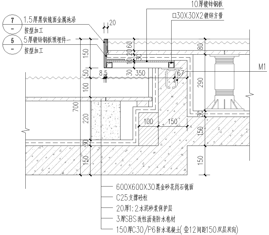 水池堰口设计 · 跌水细部构造与景观效果丨秋凌景观设计-67