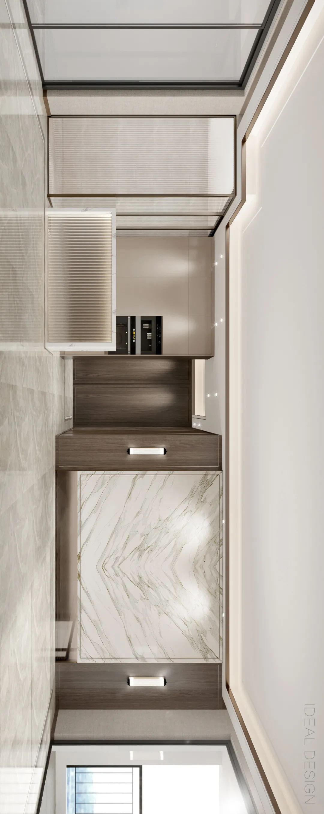 恒久的质感美学·东原麓·印长江 180 户型样板间丨中国长沙丨IDEAL DESIGN 上海逸碟建筑设计咨询有限公司-44