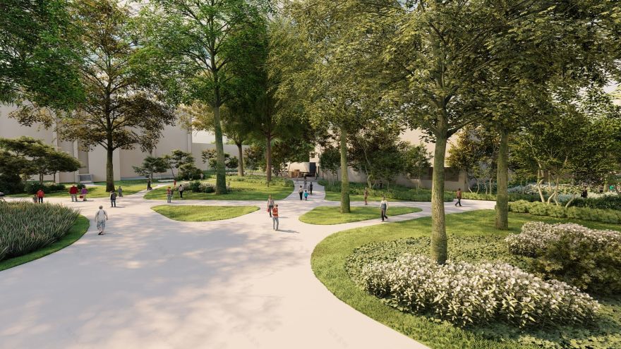 路易维尔斯皮德艺术博物馆雕塑公园丨美国肯塔基丨Reed Hilderbrand景观建筑公司-9