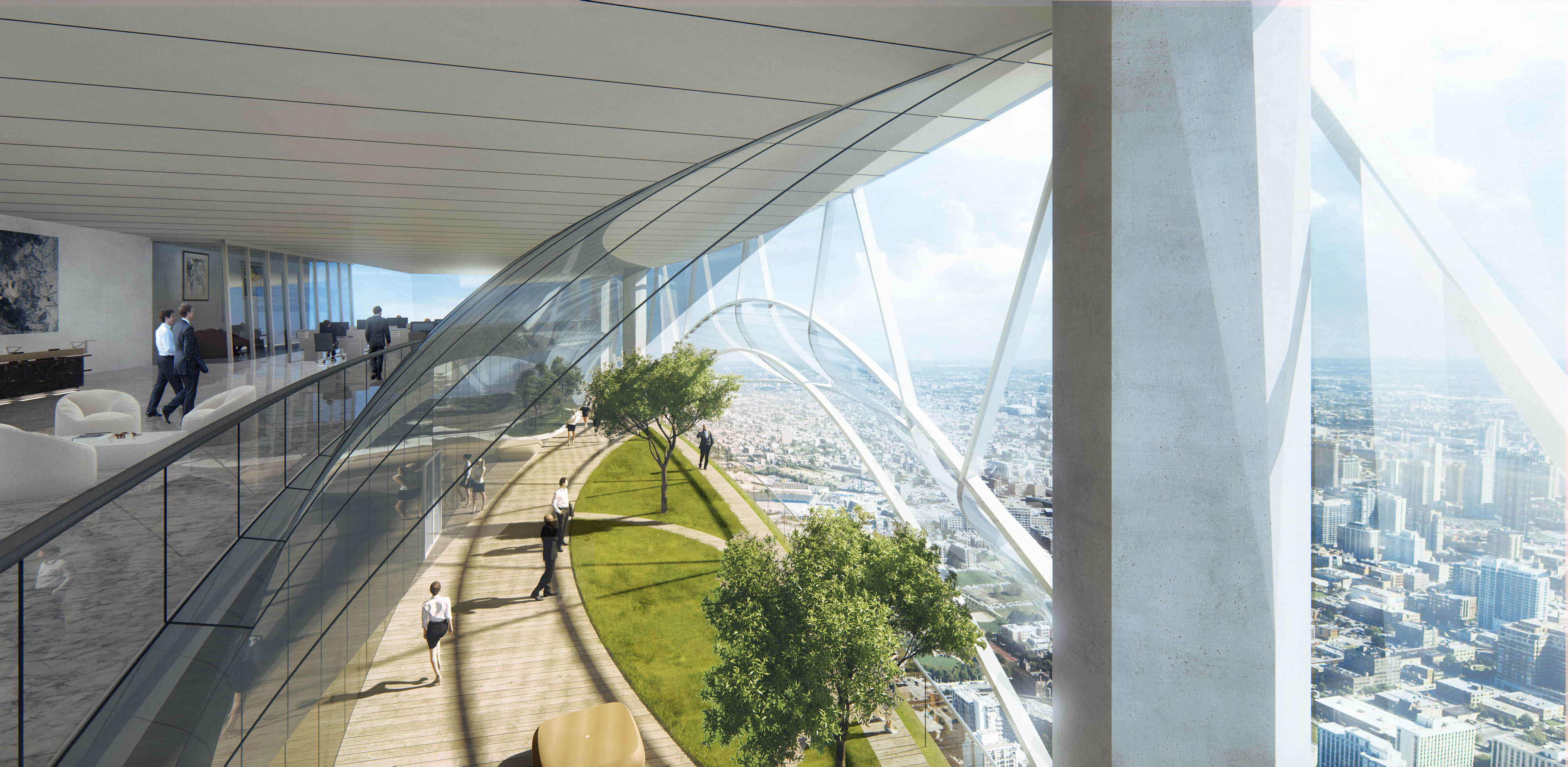 天山世界之门27和28地块丨中国石家庄丨Aedas-40