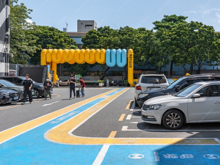 深圳湄南河商业街区美陈设计丨中国深圳丨肆墨商业街区美陈设计公司-26