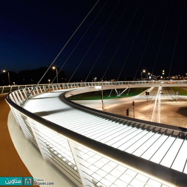 世界首个悬空自行车广场 斯塔文丨荷兰丨IPV Delft-12