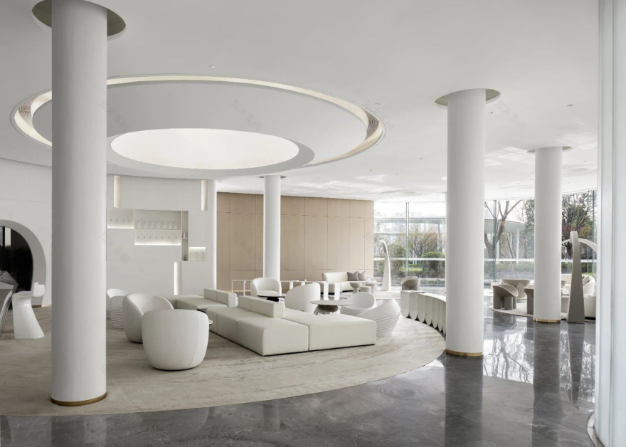 荣盛鹿山府销售中心,演绎梦幻、未来、充满诗意的气息 | 米修设计-28