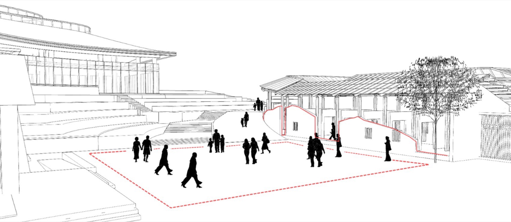 梅州两馆一场项目（城市展览馆,科技馆）丨中国梅州丨华南理工大学建筑设计研究院有限公司孙一民工作室-48