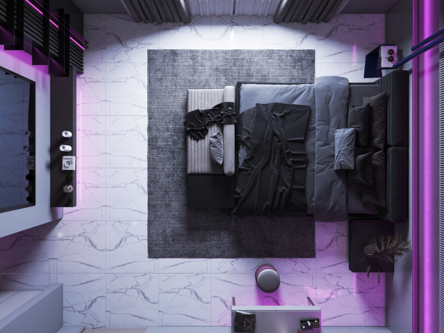 女孩房室内设计丨KT_DESIGN STUDIO-19