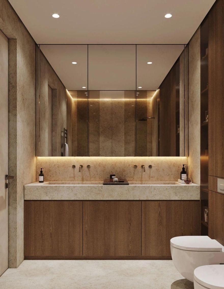 顾念安 88㎡现代素雅家居设计,简约中见精致-35