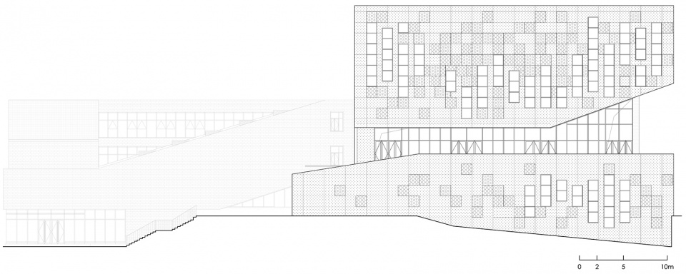 重庆石子山中小学综合体 | 螺旋上升的雕塑感设计-63