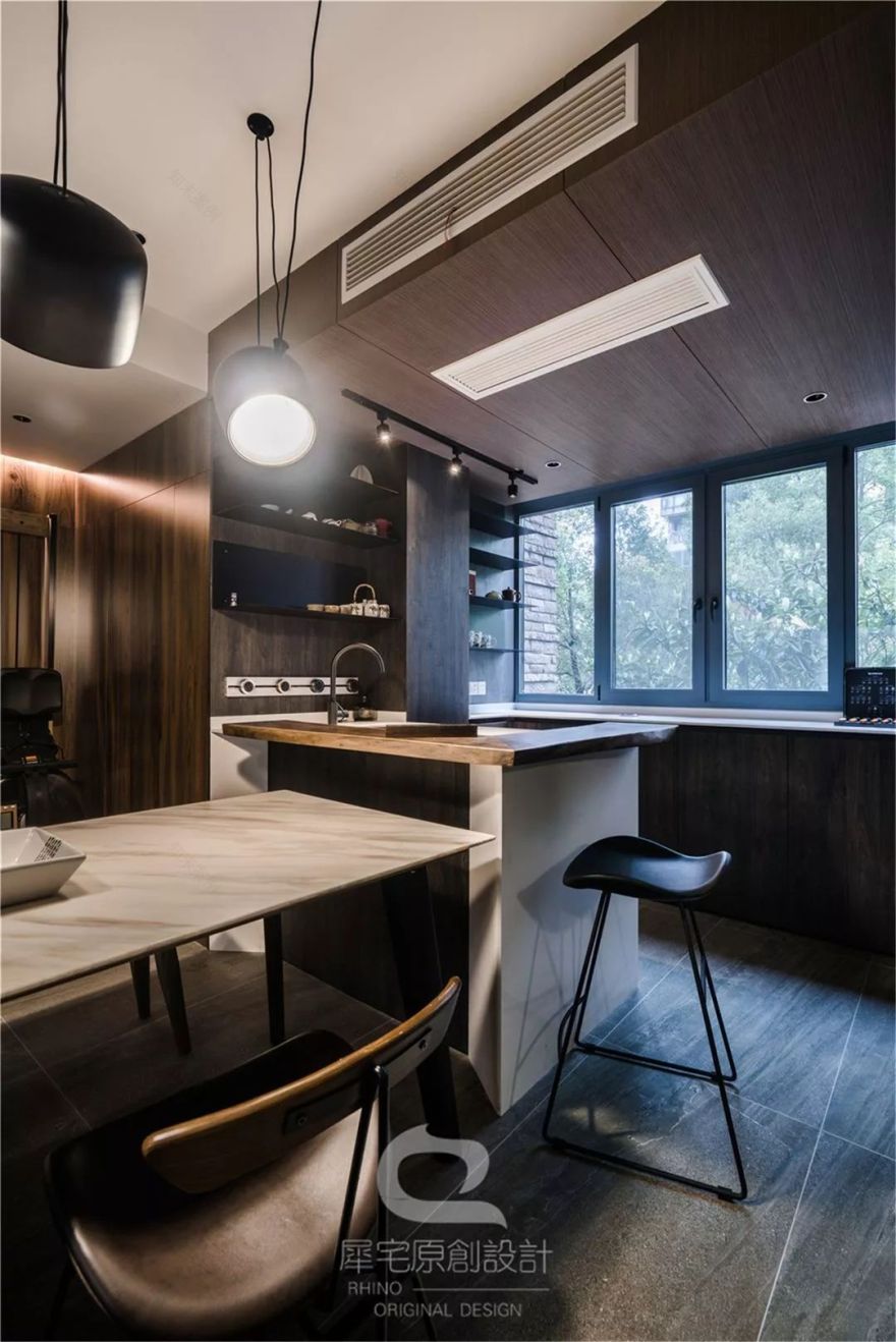 157㎡台式简约风,这书房太赞了! 犀宅原创设计-13