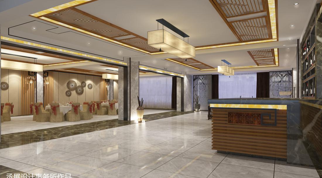 清溪怡香阁酒楼——现代中式风格演绎餐饮空间-4