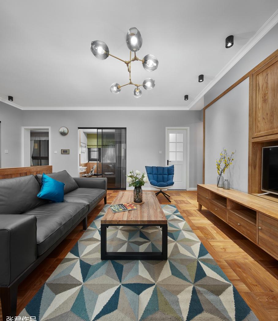 原木北欧风，89 平小户型的逆袭之路-19