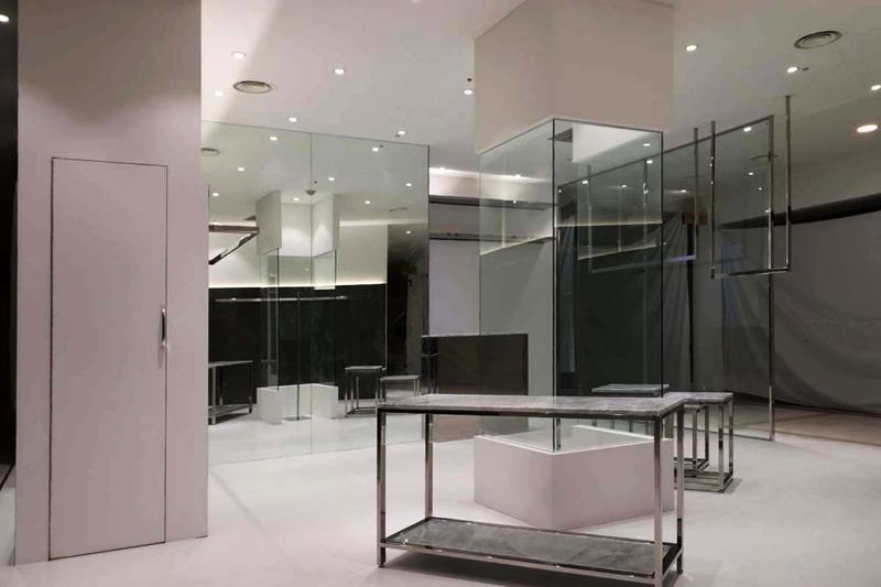 简约黑白风格 13 坪服装店设计-8