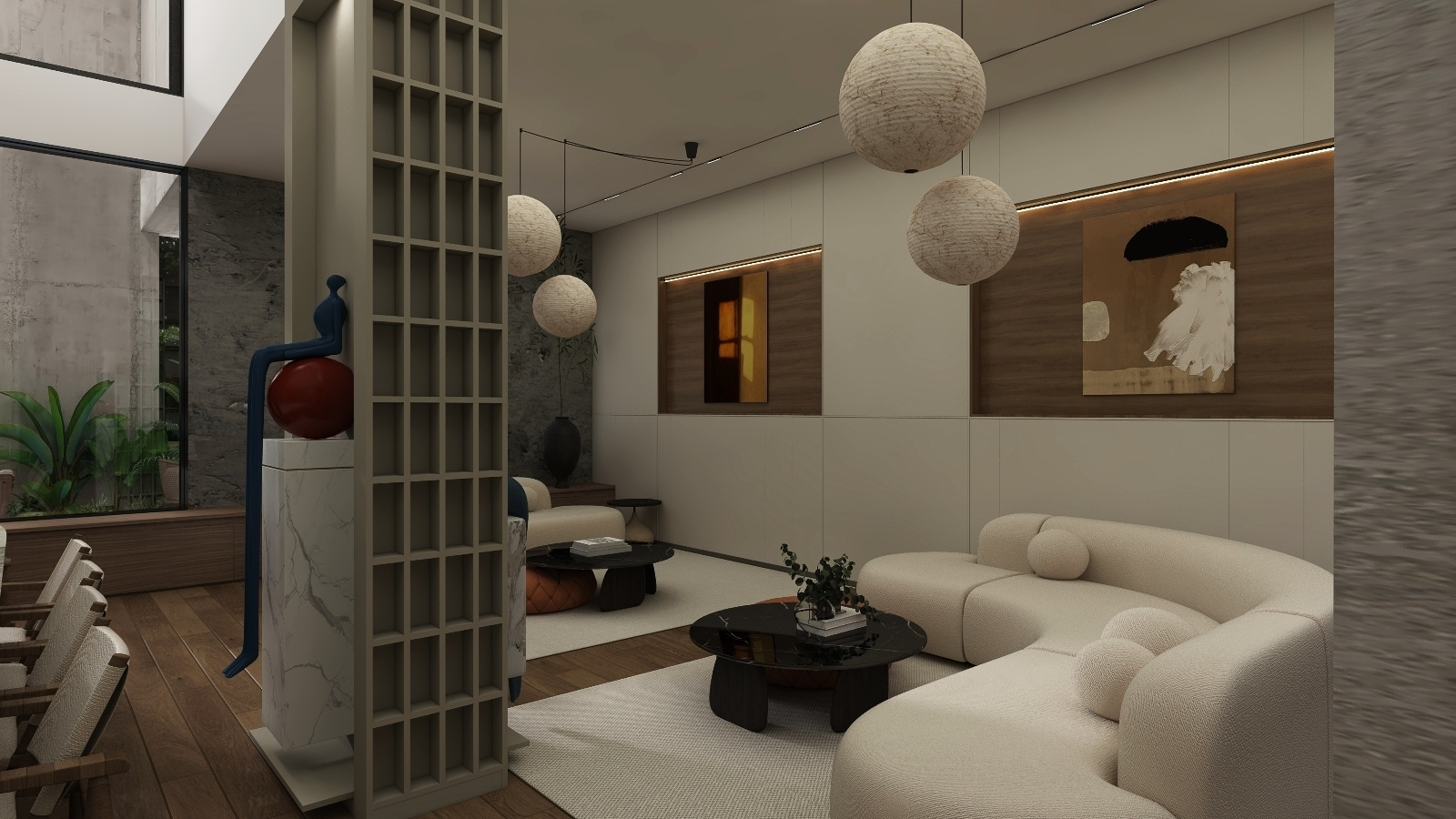 Artisan Project. Dinning & Living Room Design-11