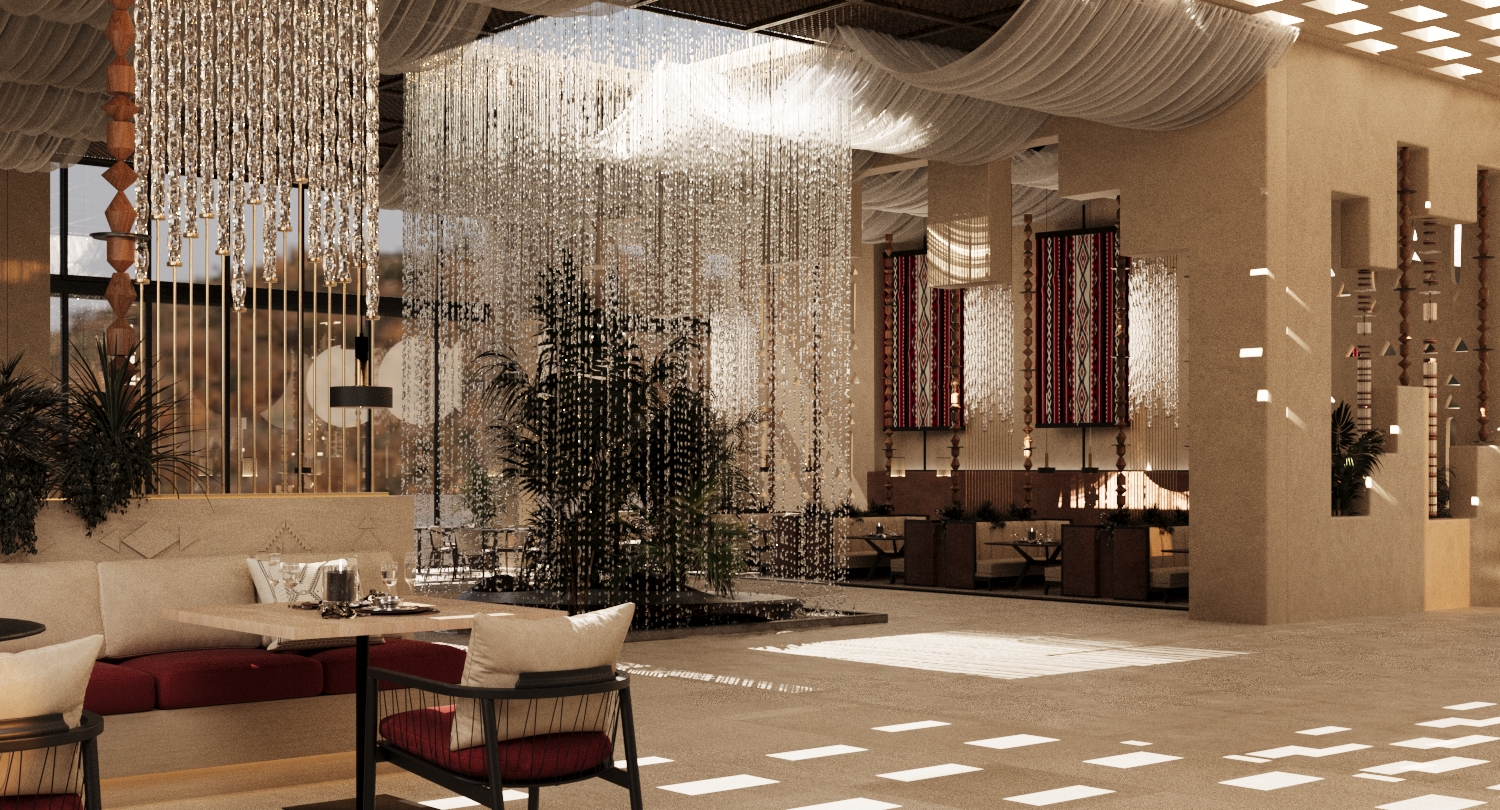 Restaurant Inspired By Najdi Style-12