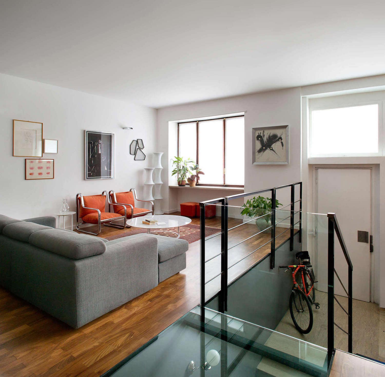 多彩空间中的黑色攀岩墙——意大利都灵 Studioata 设计案例-9