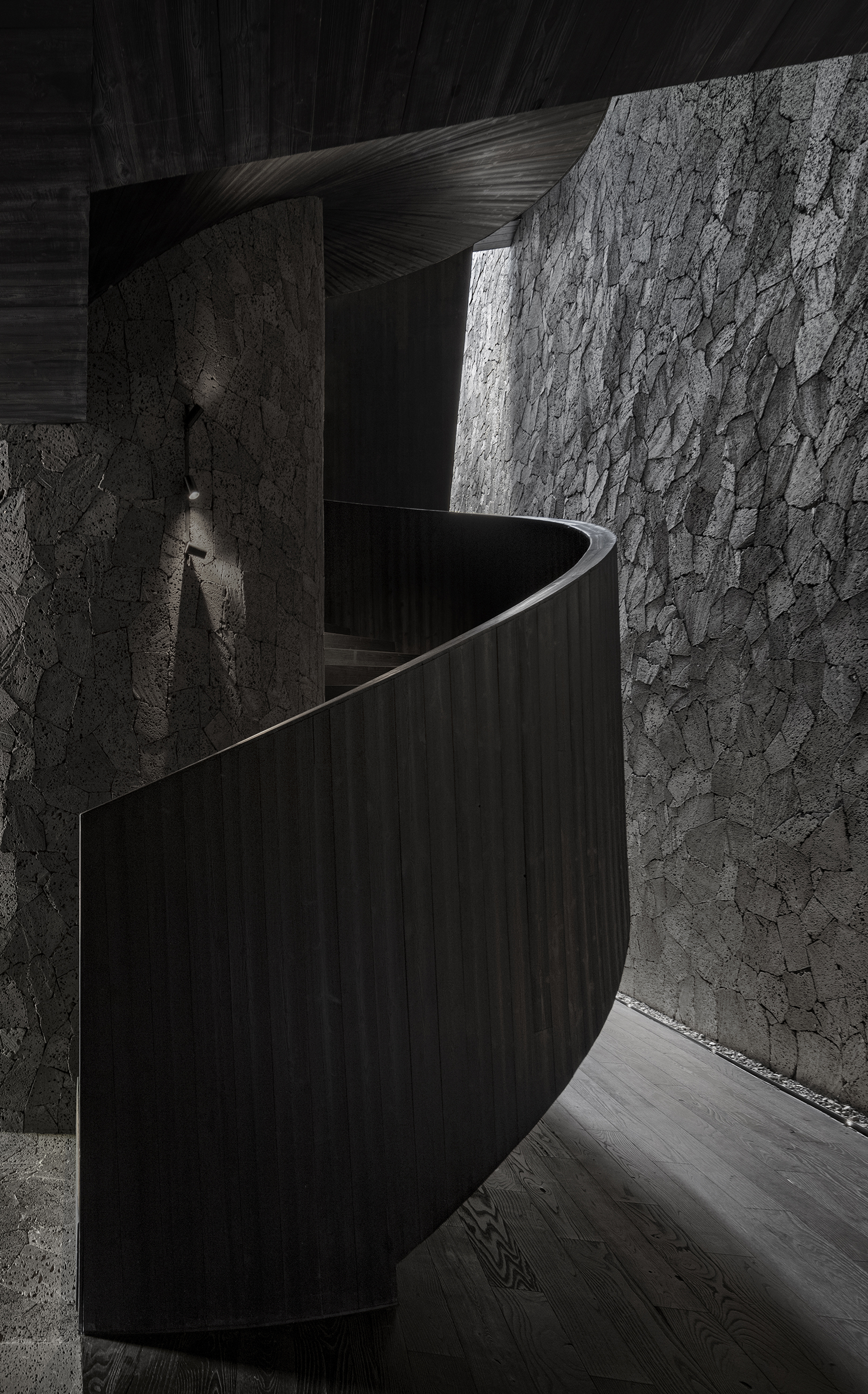 田间之上中国湘菜馆丨中国广州丨黑白木设计-104