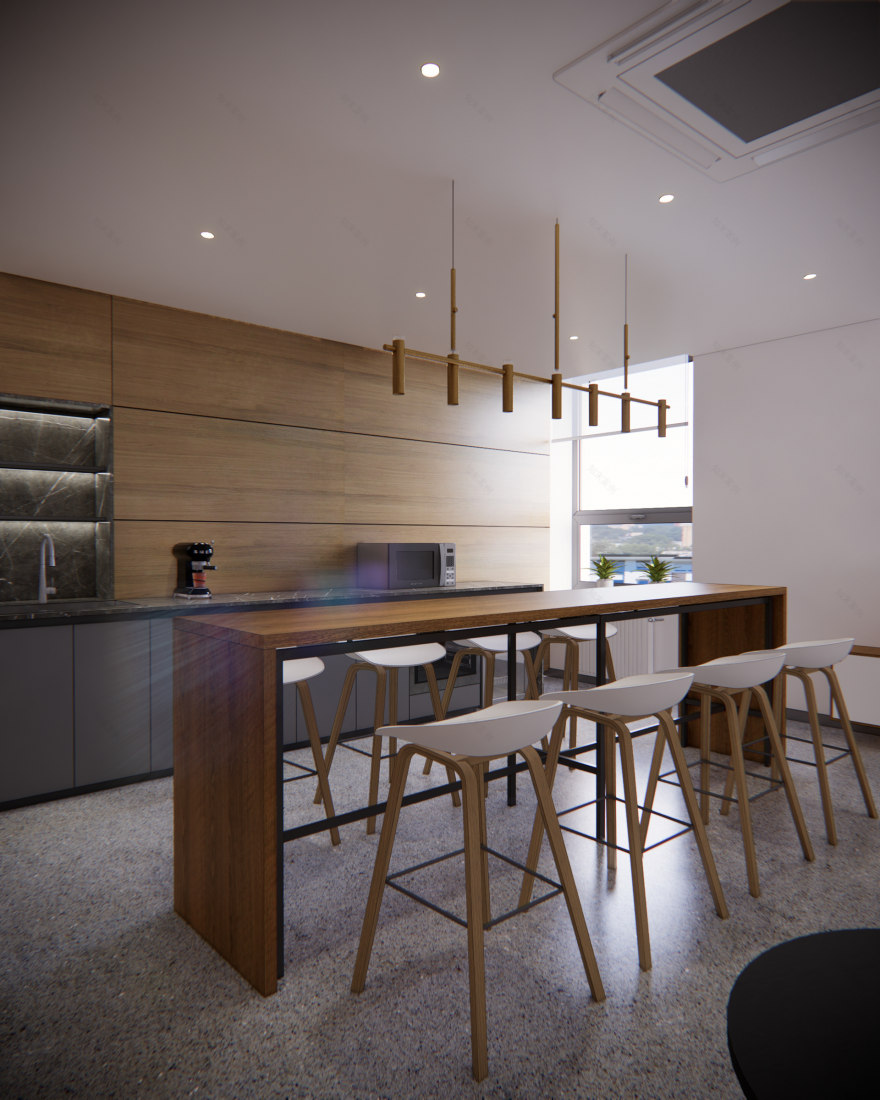 办公室设计与渲染-20