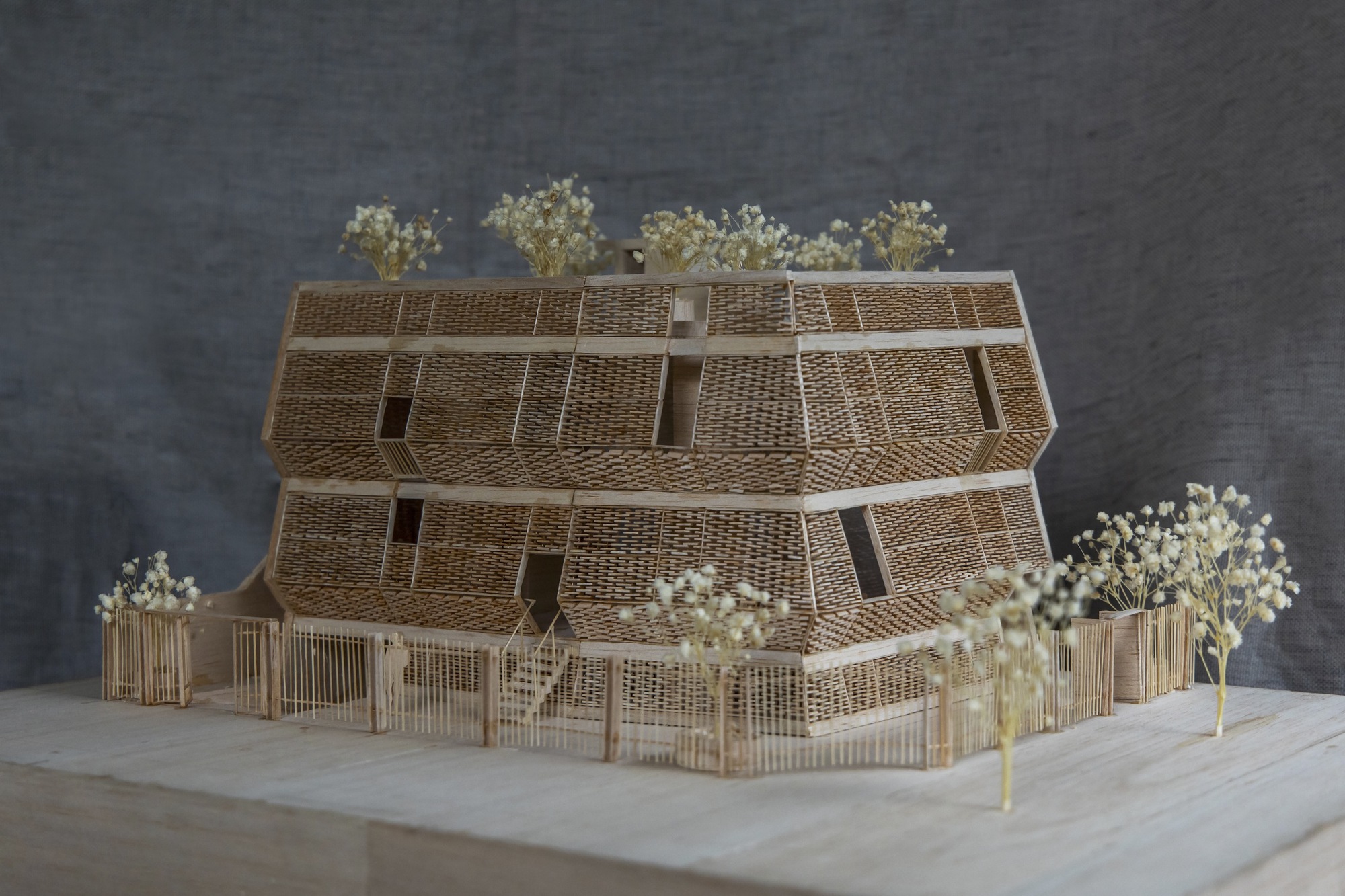 瓦片雀巢屋丨越南丨H&P Architects-56