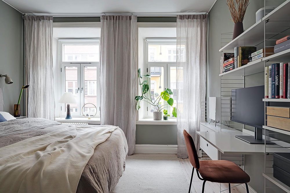 美丽的斯堪的纳维亚公寓-18